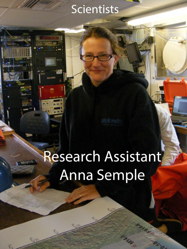 Anna is a Research Assistant and Data Analyst in the Acoustics department at VENTS lab at the Pacific Marine Environmental Lab in Newport, OR. She was a great bunkmate.